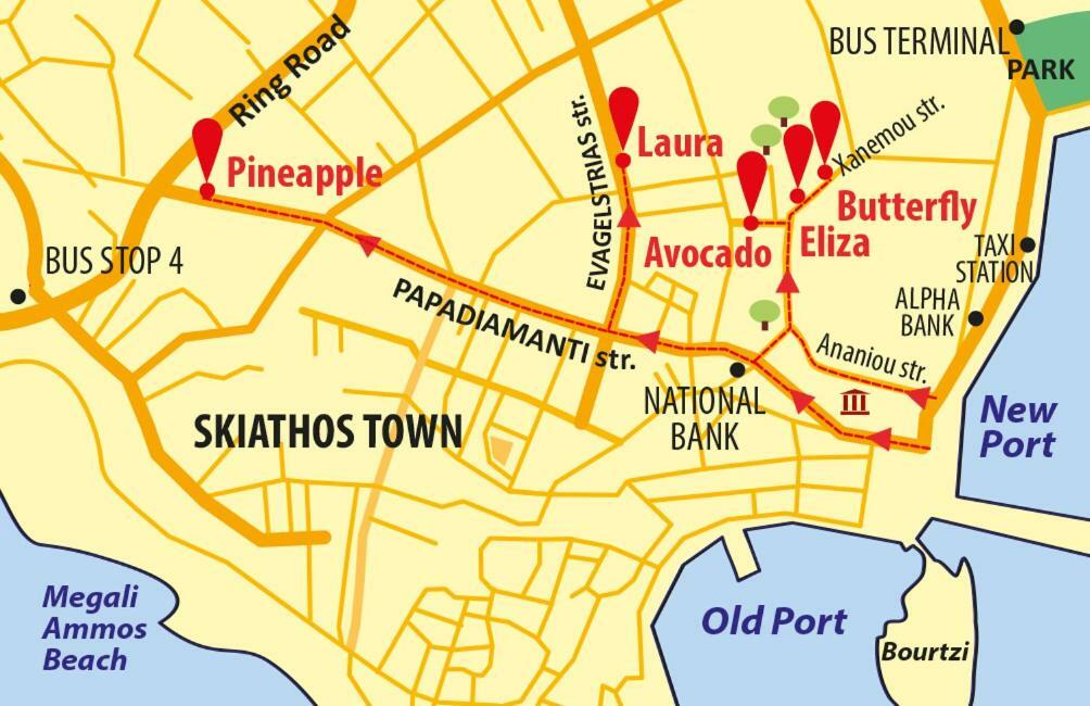 Avocado Skiathos ภายนอก รูปภาพ